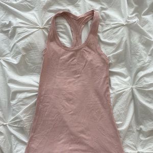 Size 2 light pink/blush lululemon cool racerback tank